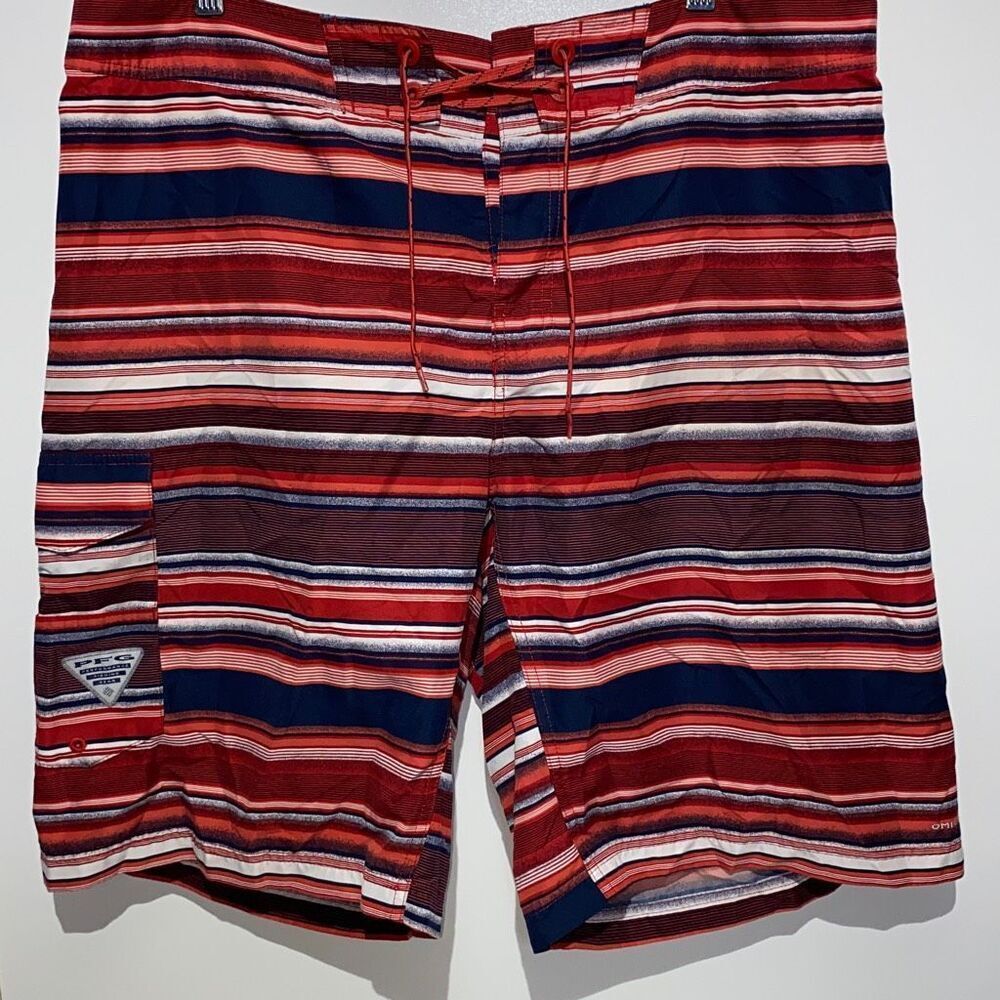 Columbia PFG Men's Omni-Shield Boardshort/ Surf / Trunks Short Multicolor Size 3